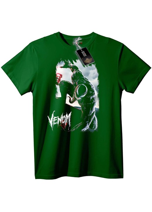 Tricou Venom Film, Verde englez