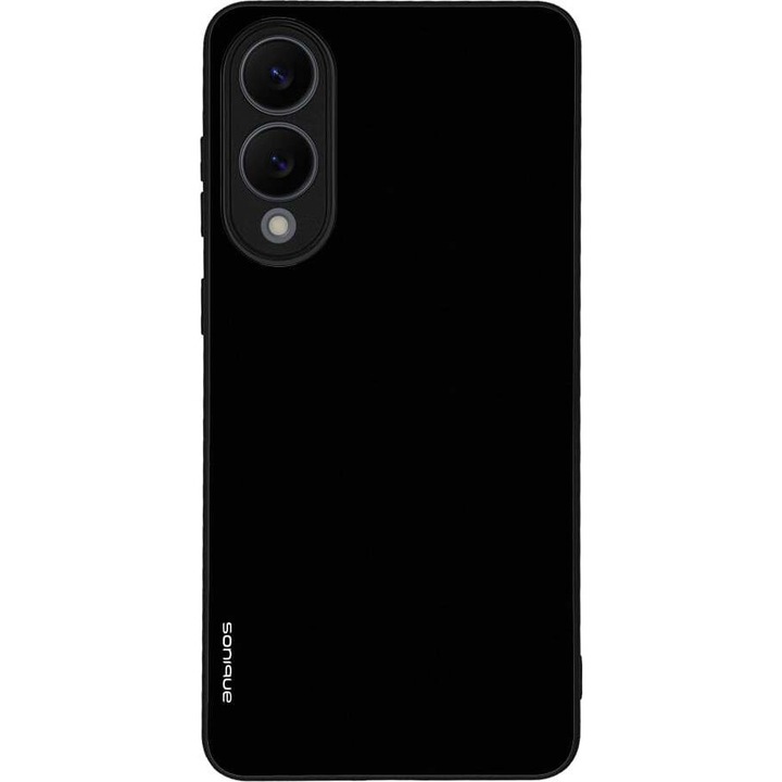 Husa telefon Sonique ColorBloc Series, protectie extra, design modern, negru, pentru Samsung Galaxy S25 Edge