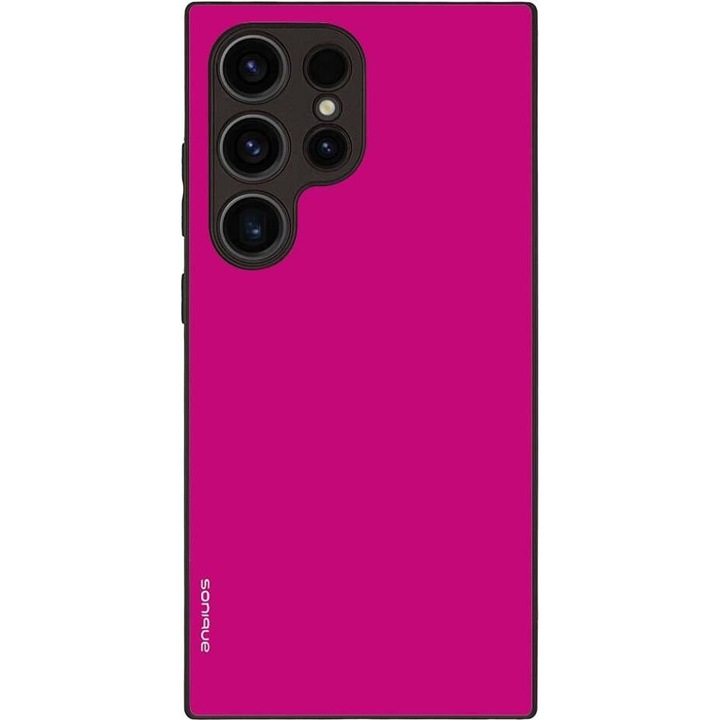 Husa telefon Sonique ColorBloc Series, protectie extra, design modern, roz, pentru Samsung Galaxy S24 Ultra