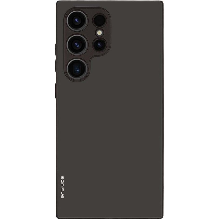 Husa telefon Sonique ColorBloc Series, Carbon, antichoc, pentru Samsung Galaxy S24 Ultra