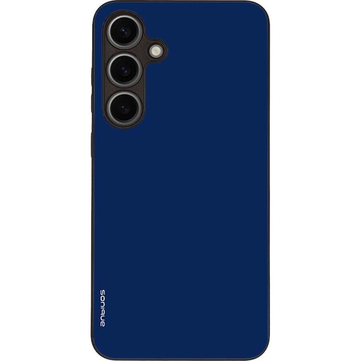 Husa telefon Sonique ColorBloc Series, protectie extra, antiderapanta, albastra, pentru Samsung Galaxy S24 Plus