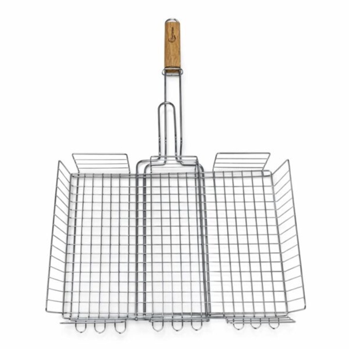 Grila intarita pentru gratar 300x400x60 mm