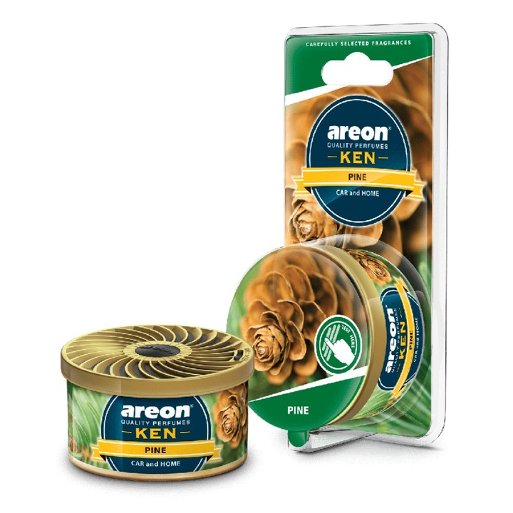 Odorizant solid pentru casa si masina Areon® Ken Pine, car & home, aroma pin