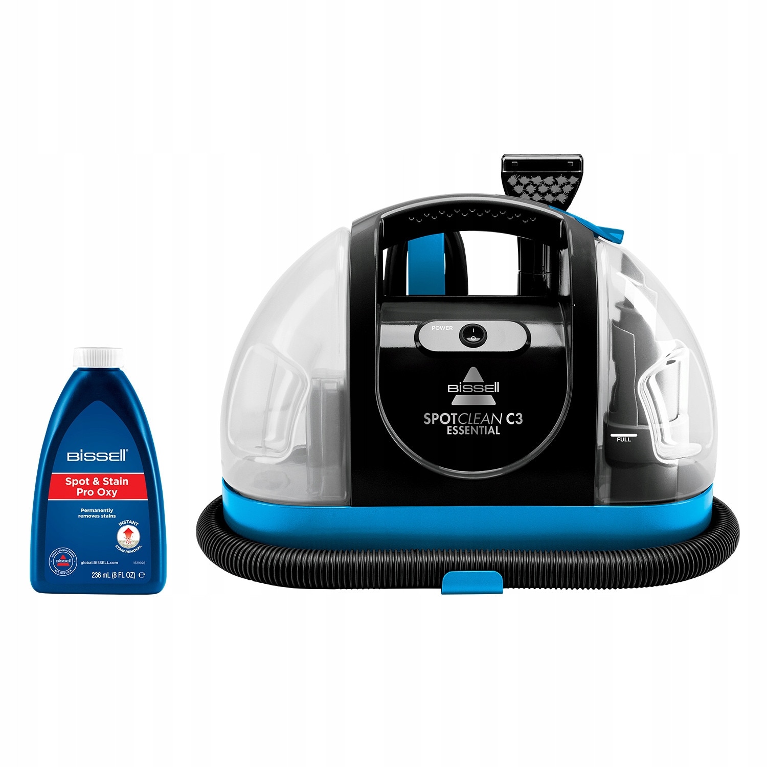 Aspirator portabil Bissell SpotClean C3, 340 W, curatare umeda, 1,1 l, multicolor
