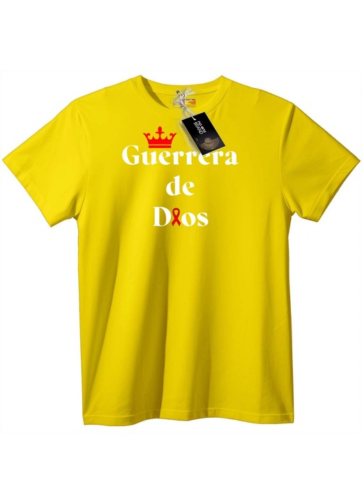 Tricou Războinic Divin, Galben