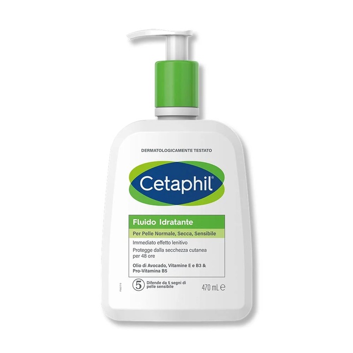 Cetaphil hidratáló arckrém, 470ml, normál és száraz bőrre, niacinamiddal és avokádóolajjal