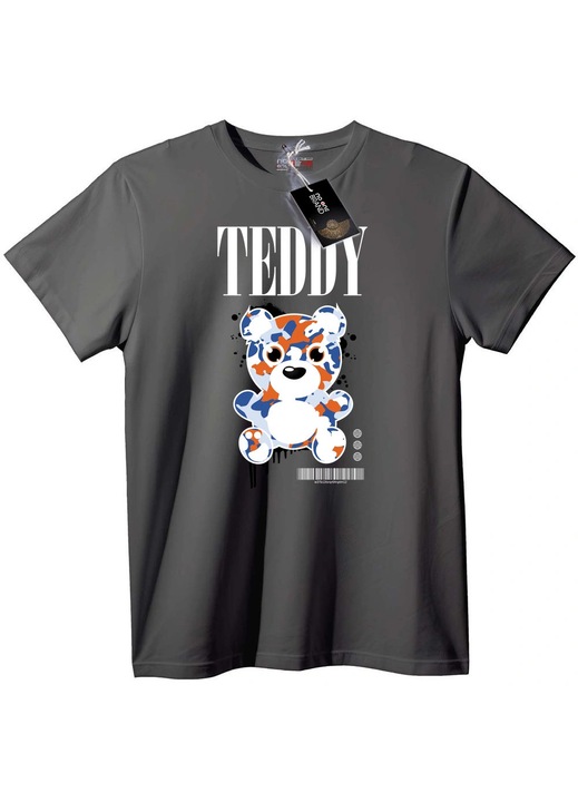 Camo Medve Póló, Szürke