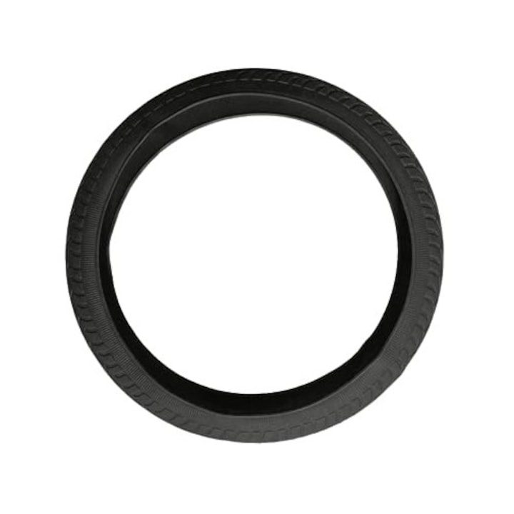 Husa Volan Negru din Silicon Elastic, Pentru Protejarea Volanului Masinii si Condus Confortabil, Universal Compatibila, Diametru 32-40 cm