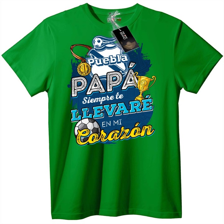 Pipino Szív Foci Póló, Zöld, 1-2 év (92-98cm)