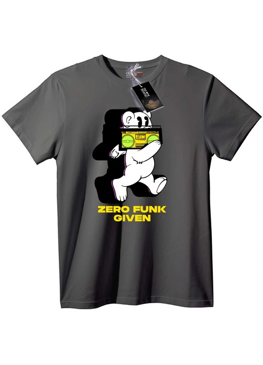 Tricou Ursuleț Fără Griji, Gri