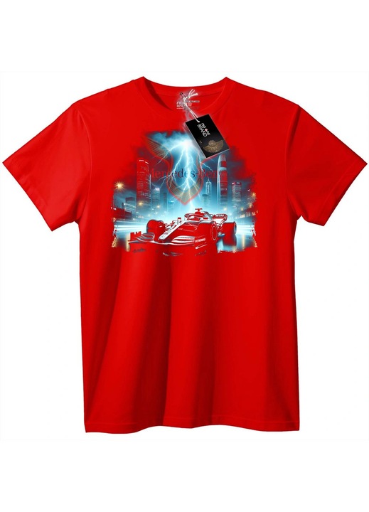 Tricou Mercedes F1 Cursă Urbană, Rosu