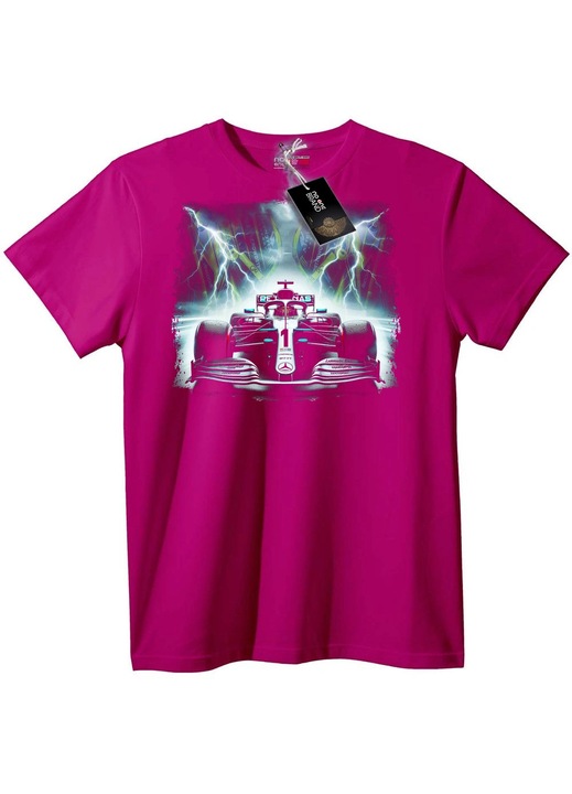 Tricou Mașină de curse F1, Lila