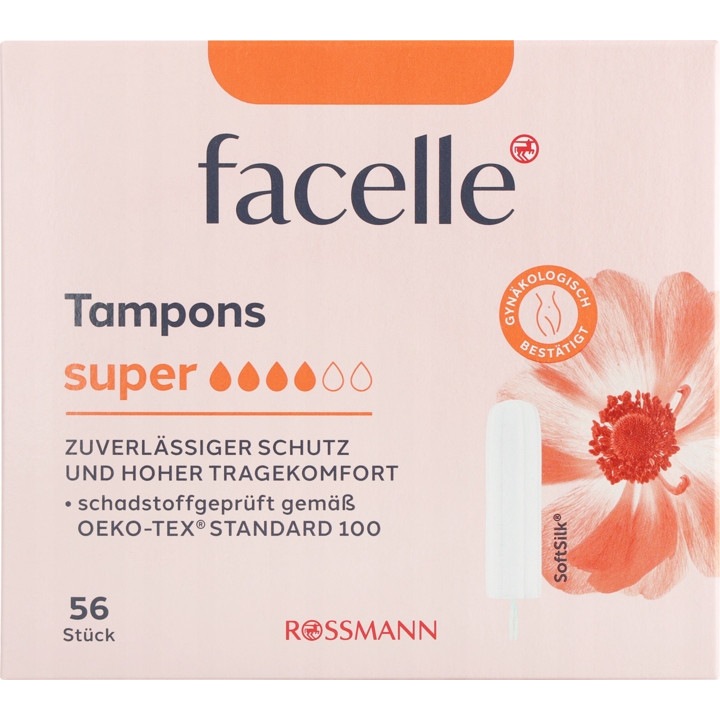 Facelle szuper tamponok, 56 darab, extra puha