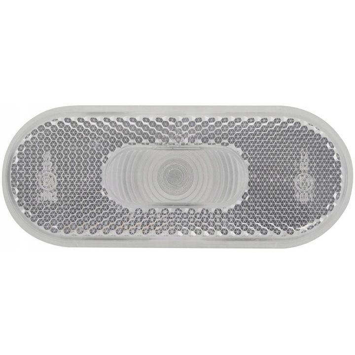 Lampa obrysa pozitionala frontala Jokon, alb, 110x45mm, 12V