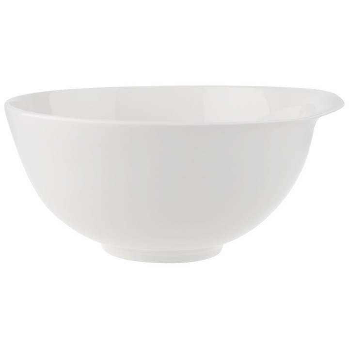 Bol Villeroy Boch Flow, 2,5L, 25cm, alb