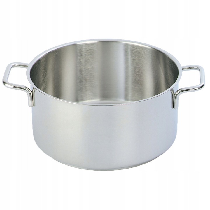 Oala Demeyere Apollo 7, 8.4 l, inox, pentru toate tipurile de plite, cu manere confortabile