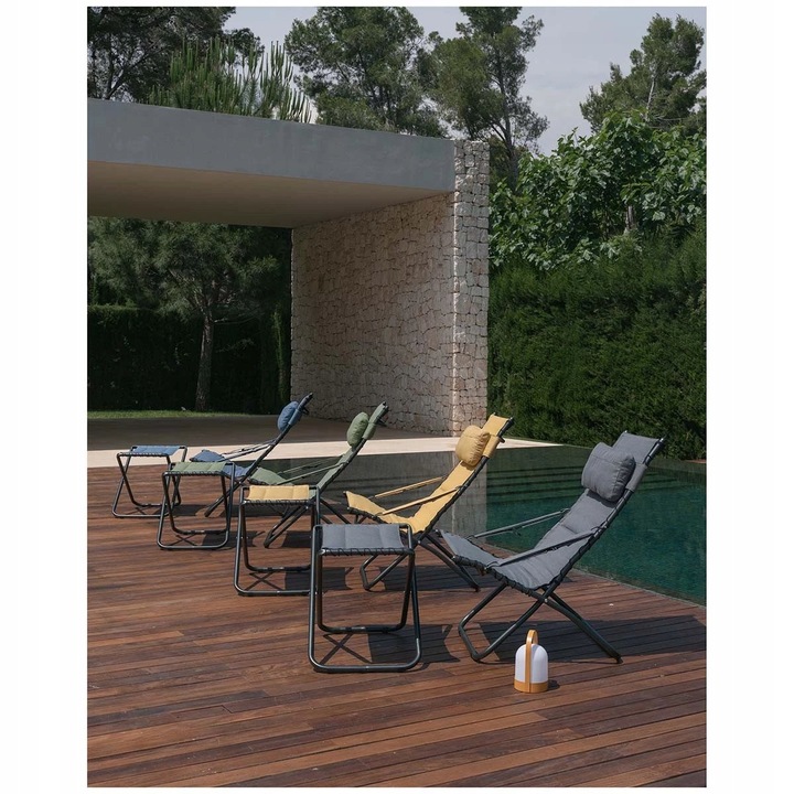 Табуретка Crespo AP306, сива, черна алуминиева рамка, 47x45x66см, 1.72кг, 110кг капацитет