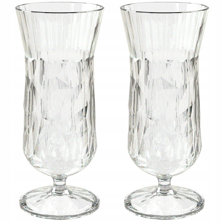 Set 2 pahare cocktail 400ml Koziol, izolatie superioara, design iconic, multicolor, 198x81x81mm