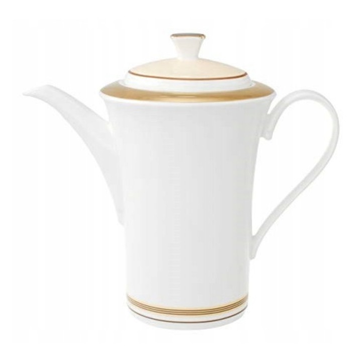Villeroy&Boch Vivian teáskanna 1,20L, Prémium porcelán, Fehér