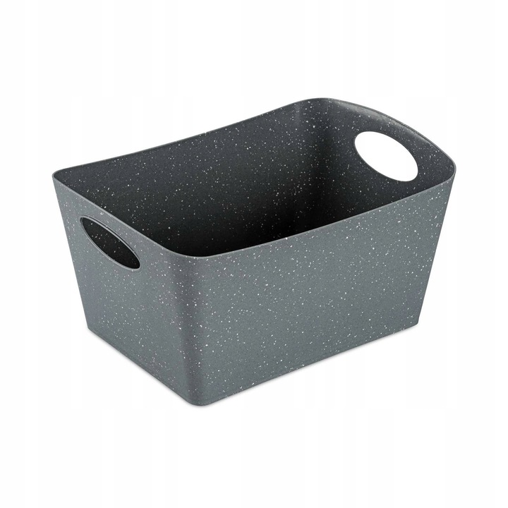 Boxxx L tárolódoboz, Koziol, 15 l, 48x31x23,7cm, szürke