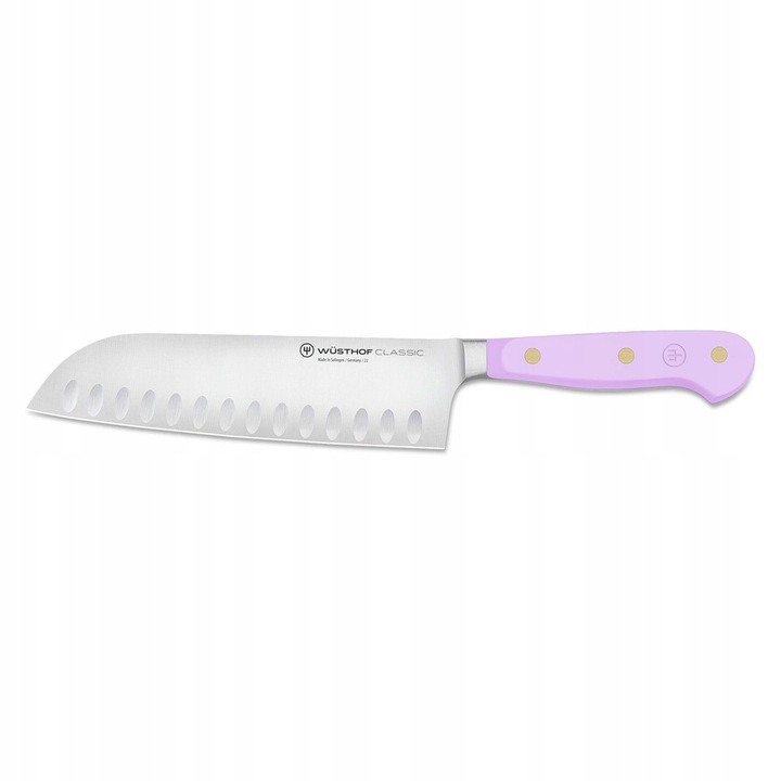 Cutit Santoku Wusthof Classic, 17/30,3cm, violet