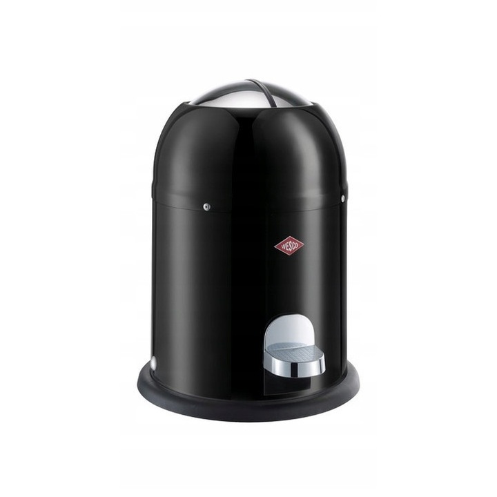 Кош за боклук комплект 6л, Wesco Mini Master, черен, 36x26,4см