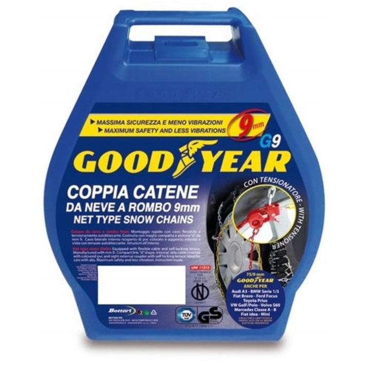 Lanturi auto Goodyear G9, 9 mm, dimensiune 130, certificat TUV, set 2 bucati