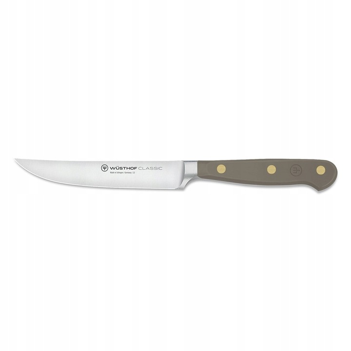 Cutit de steak Wusthof Classic, 12/22,9 cm, gri, set