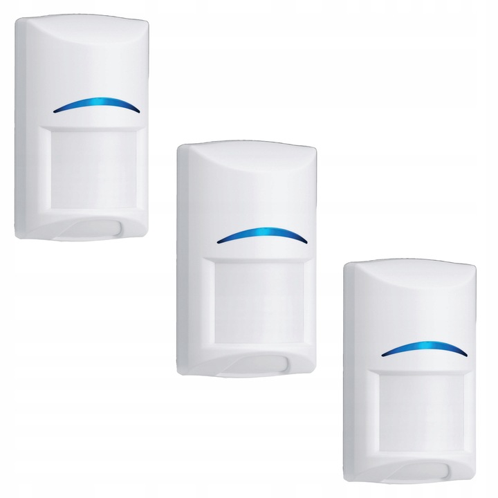 Set senzori de miscare Bosch ISC-BDL2-WP12, duali PIR+MW, rezistenta la animale pana la 45kg, alb, 105x61x44mm