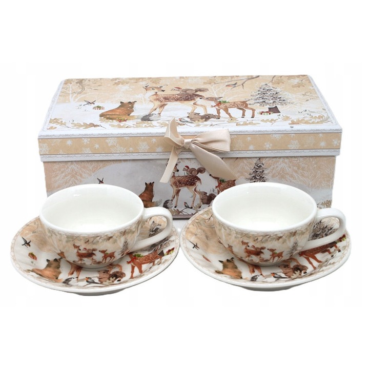 Set doua cani festive 120ml