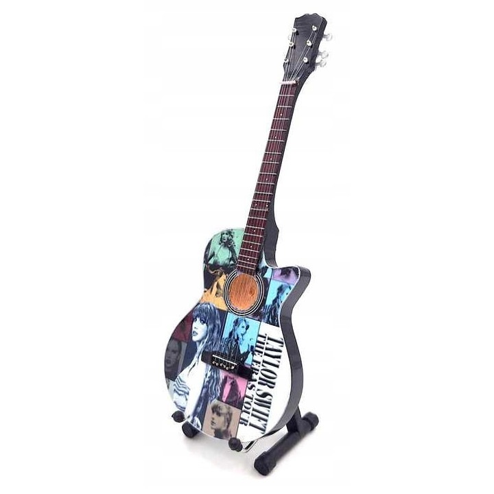 Mini chitara decorativa, MGT-9064, mahon, 24,5cm