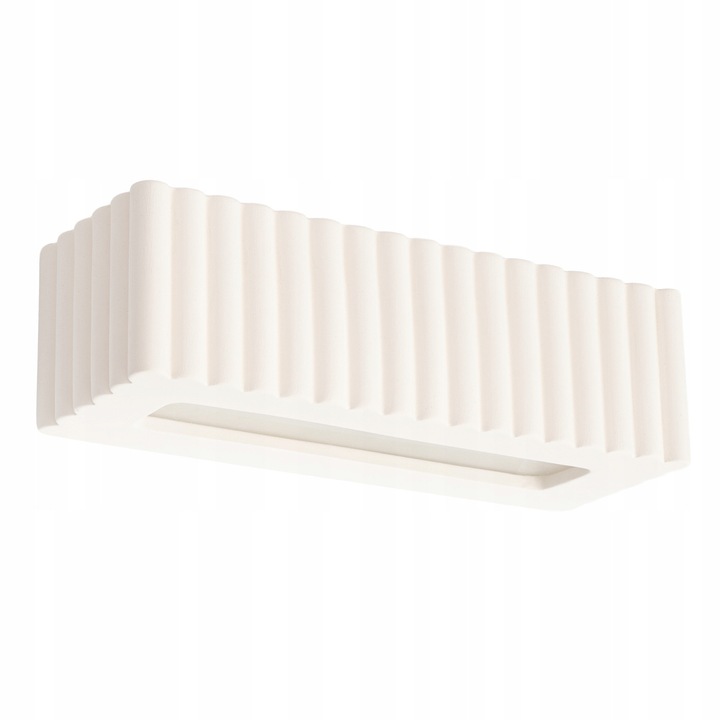 Aplica Sollux Lighting RIGATA ceramica alba 1xE27, IP20
