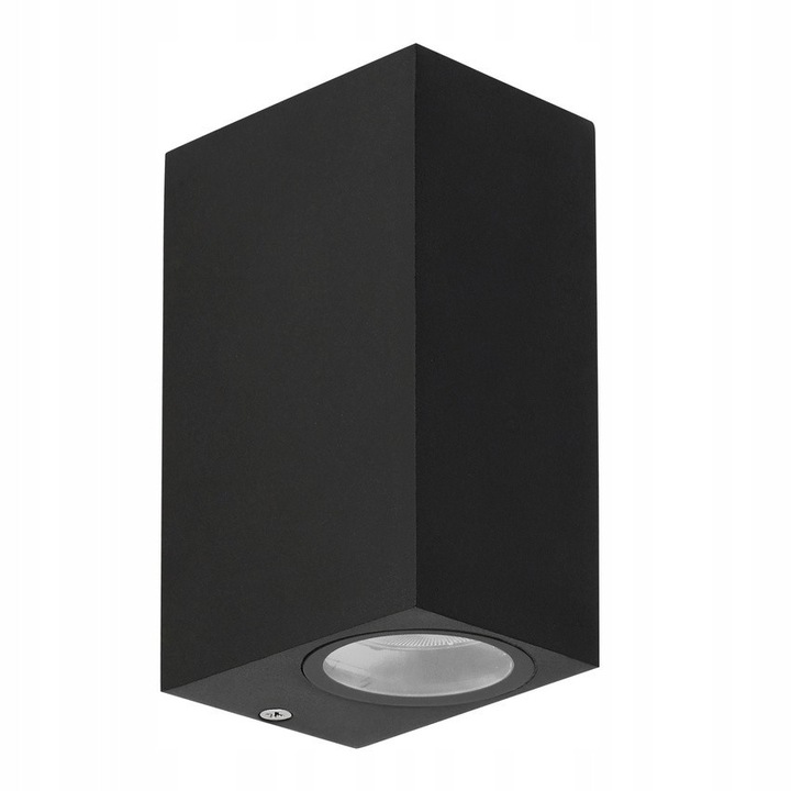 Candellux kültéri fali lámpa, téglalap alakú, 2x35W, fekete, 92x15,2cm, szett