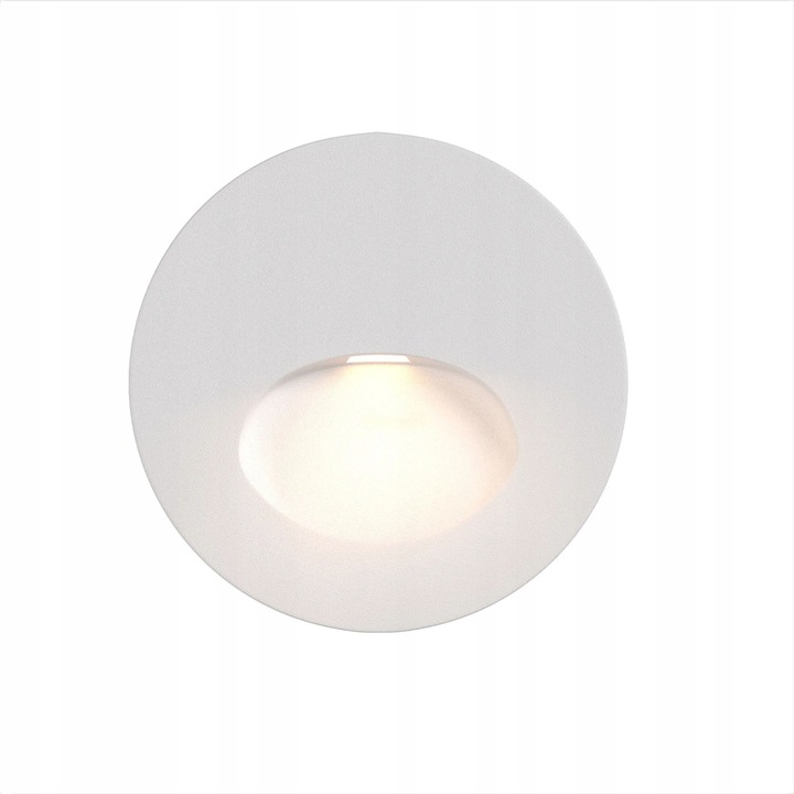 Maytoni BIL IP54 LED fali lámpa, 3000K, 3W, Fehér, Alumínium