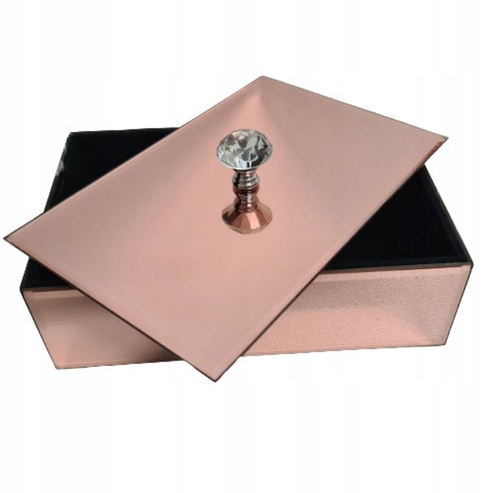 Cutie bijuterii, miedzi, 22x16x10cm