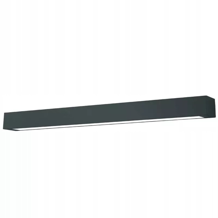 Lampa sufitowa Ibros CCT 1xLED, 24W, IP44, neagra, 150x93x5,5cm