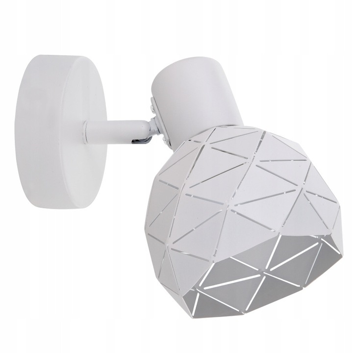 Аплик Light Prestige Reus, 1xE14, бял, 15x10см