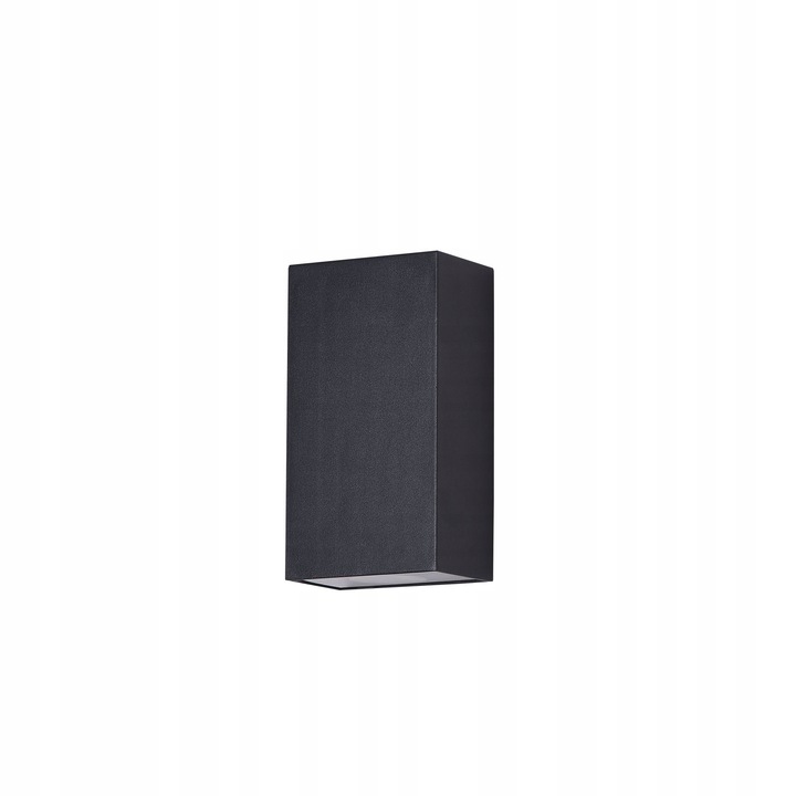 Kültéri fali lámpa, Maytoni TIMES SQUARE, LED 6W, IP54, 3000K, 16x9x5,5cm, fekete