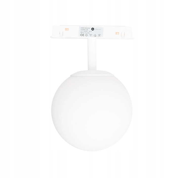 LED лампа, 5.4W, 334lm, 3000K, бяла, Maxlight