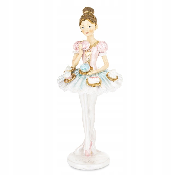 Фигурина балерина Artpol, розова, 23x10x9,5см, с детайли на сладкиши, елегантна