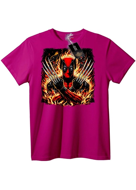 Tricou cu supererou în flăcări, Lila