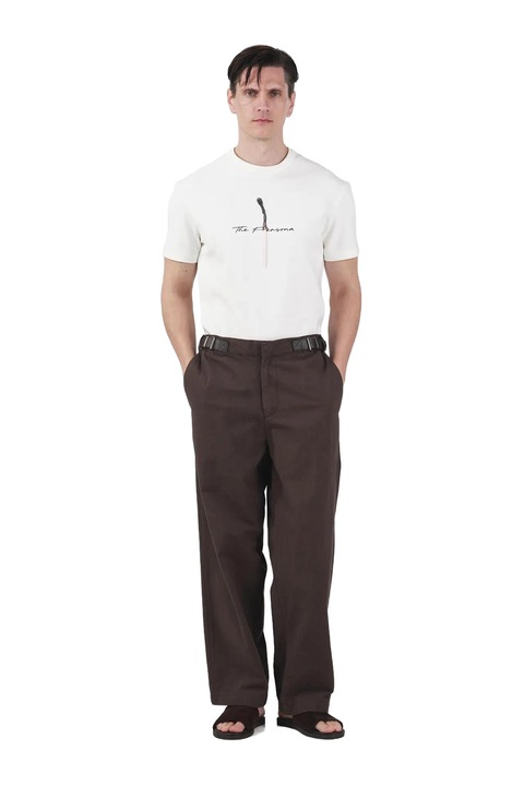 Pantaloni, Giesto, Pentru barbati, Maro, Bumbac