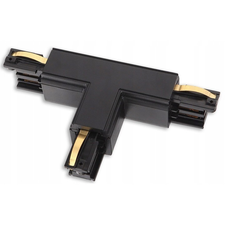 Lacznik T 3F прав MaxLight, метален, черен, 220-240V, IP20