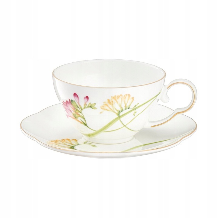 Cana cu farfurie 200ml Villa Italia, Aroma di Fresia