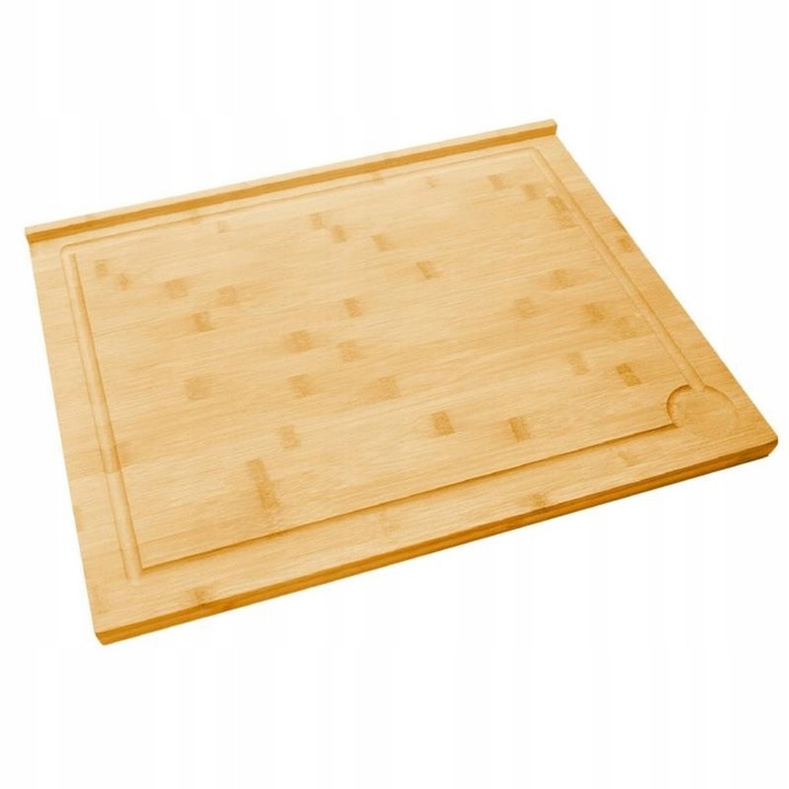 Tocator de bucatarie, SSW, bambus, 48x38cm, color lemn, grosime 2cm