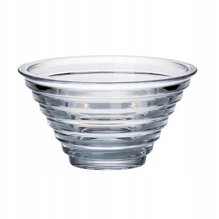 Mana de cristal Bohemia Falco, 29cm, 15cm, transparent