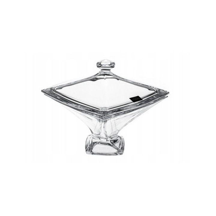 Bomboniera cristal Bohemia Quadro 225mm