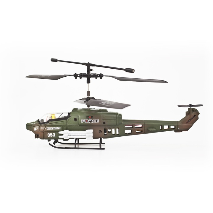 Хеликоптер RED Buddy Toys BRH317F10, 3CH, пластмаса, лесен за управление
