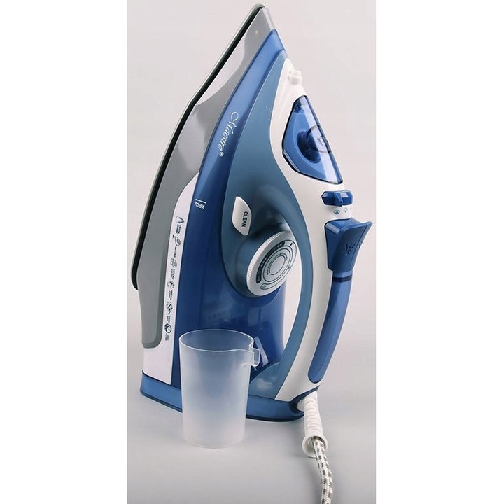 Fier de calcat cu abur Maestro MR-305C, 2200W, ceramica, albastru