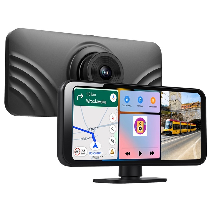 Tracer CR-Play 6.2 multimédia állomás, 6.2", 2K és Full HD kamera, Bluetooth 5.0, WiFi 2.4G